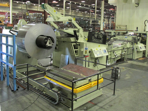 72" Tri-Function, 50,000/# Coil Handling Systems for HSLA material